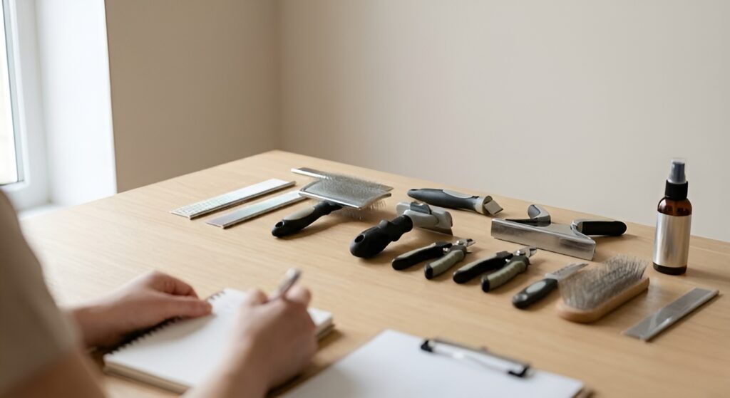 dog grooming tools research and testing