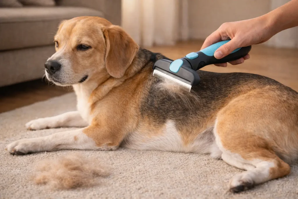 best deshedding tools for short-haired dogs